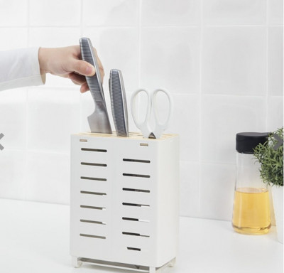 держатель для ножей Икеа, Австег, 23 см, бамбук, металл