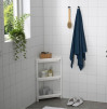 этажерка Икеа, Vesken, угловая, для ванной комнаты, 33х33х71 см, миниатюра — 2