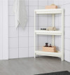 этажерка Икеа, Vesken, угловая, для ванной комнаты, 33х33х71 см, миниатюра — 1