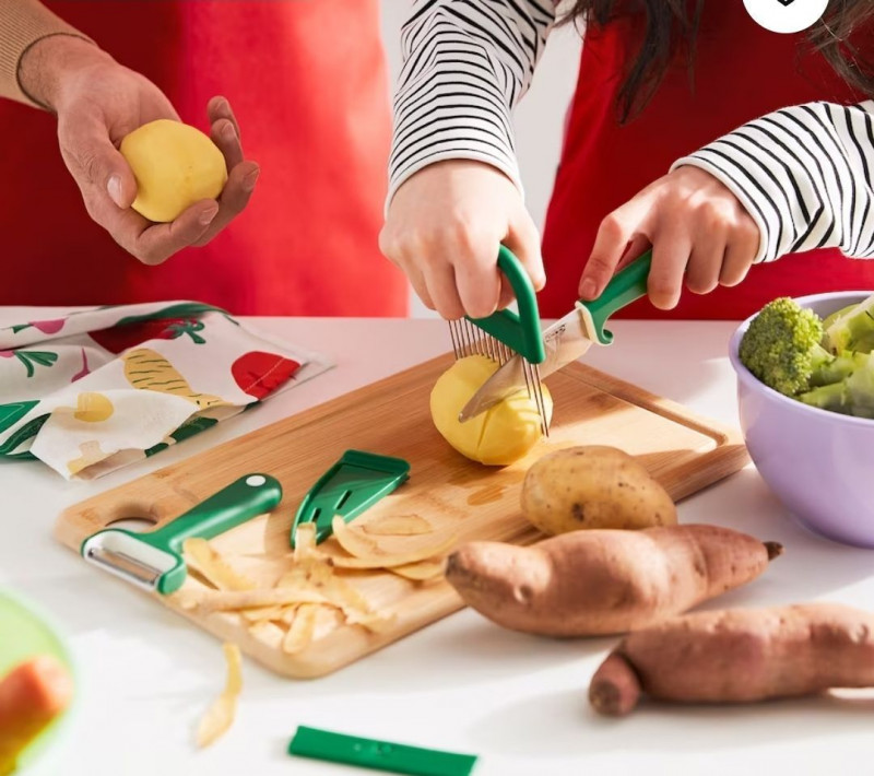 Нож и овощечистка Икеа, Табберас — 2