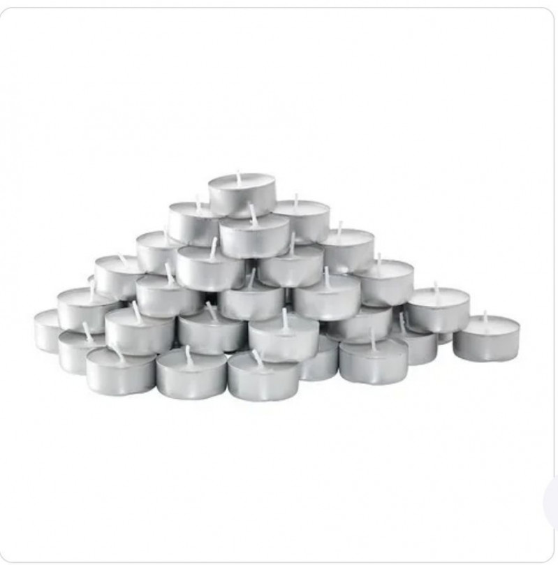 Свечи Икеа, Глимма/Glimma чайные 0,38 см, 50 шт. — 4