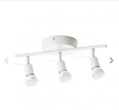 светильник потолочный Икеа, Тросс, трёхламповый, GU10