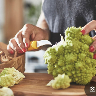 Набор ножей для чистки овощей и фруктов Икеа, Уппфилд, 3 шт, разные цвета