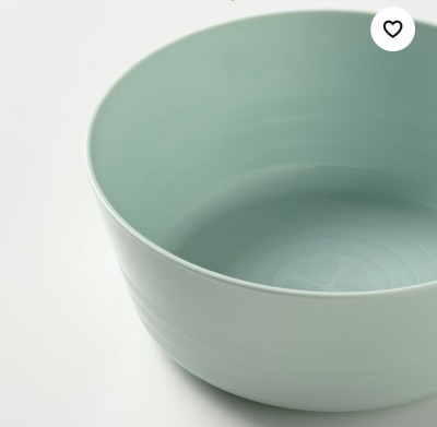 Набор пластиковой посуды Икеа, Kalas 36 предметов, миски, чашки, стаканы, приборы