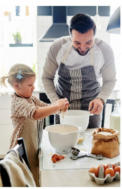 Набор мисок для всьивания Икеа, Висбадене/Visbad 2 шт