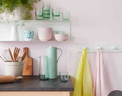 Термос Икеа, Behovd, 1 , литр, 30 см, со стекланной колбой