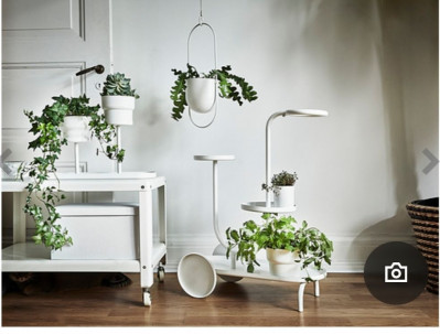 Подставка, постамент для цветов Икеа, Chilistran 49x24 см