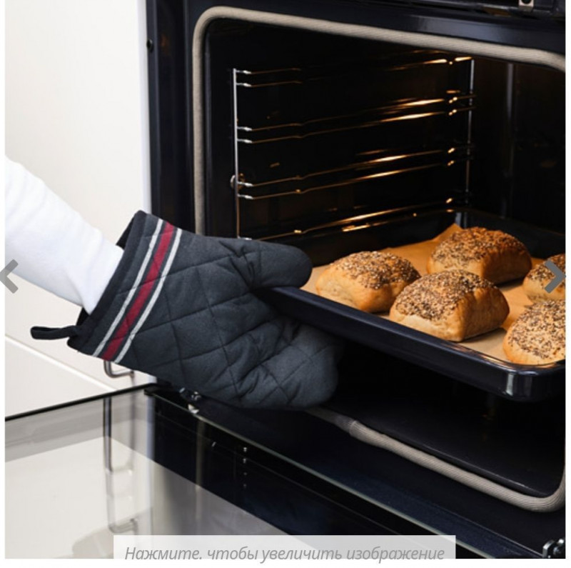 Рукавица кухонная Икеа Hilgegun, хлопок, 28х20 см — 3