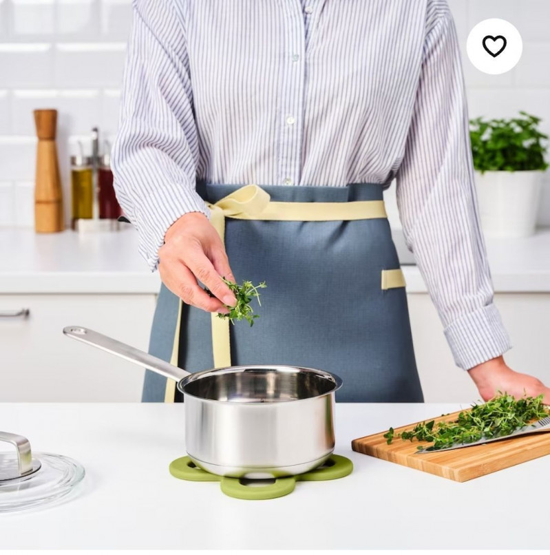 подставка под горячее Икеа,, Lagg, 18x18 см, из силиконового каучука — 5