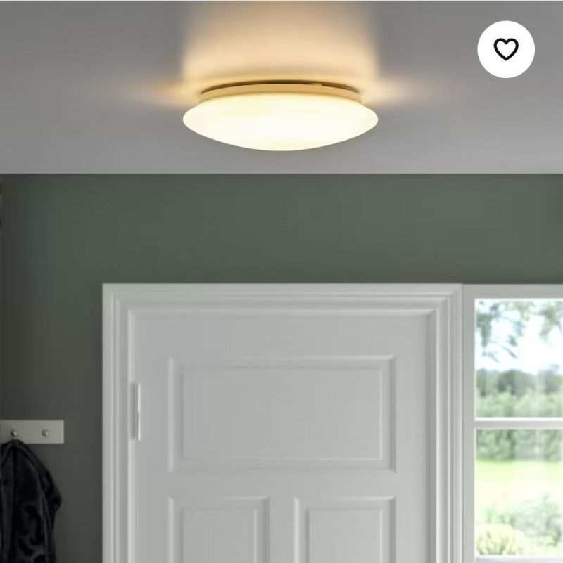 светильник плафон светодиодный Икеа, Barlast, 26 см — 1