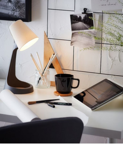 лампа настольная Икеа, Smaller, E14, 35 см