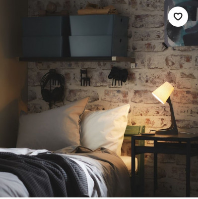 лампа настольная Икеа, Smaller, E14, 35 см