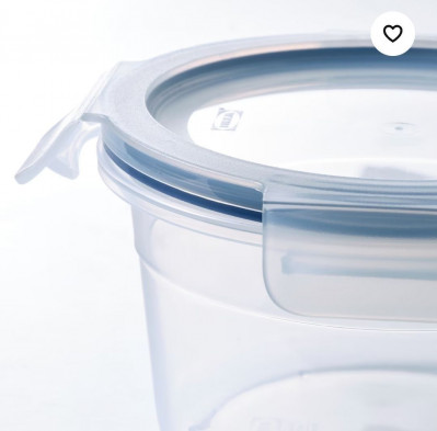 Контейнер пищевой Икеа 365, 750 мл круглые, 3 шт.