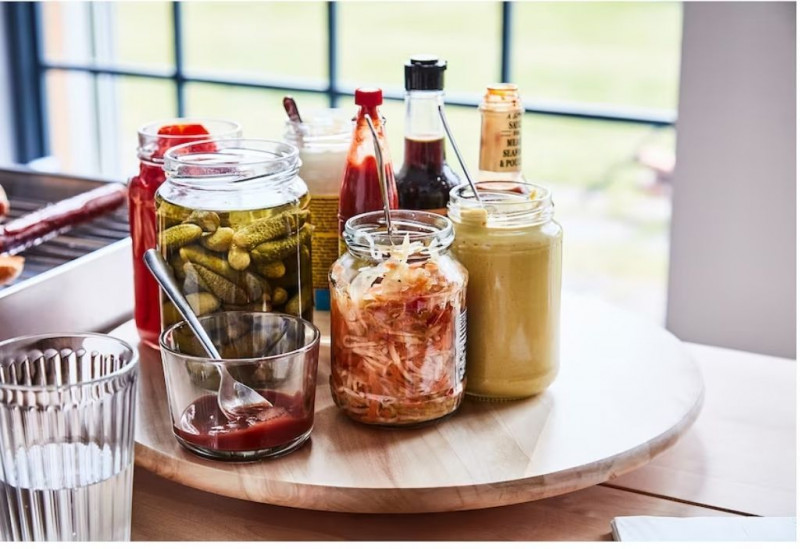 Поднос вращающийся ИКЕА, SNUDA, диаметр 39 см — 5