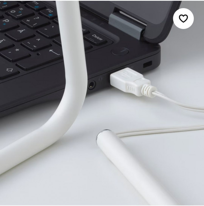 лампа настольная ИКЕА, Harte, светодилдная, 32 см с USB разьемом — 4