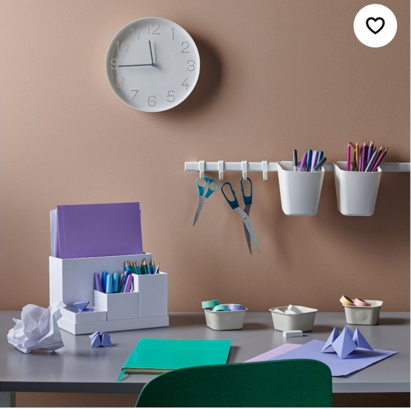 часы настенные ИКЕА, Tromma, диаметр 25 см — 6