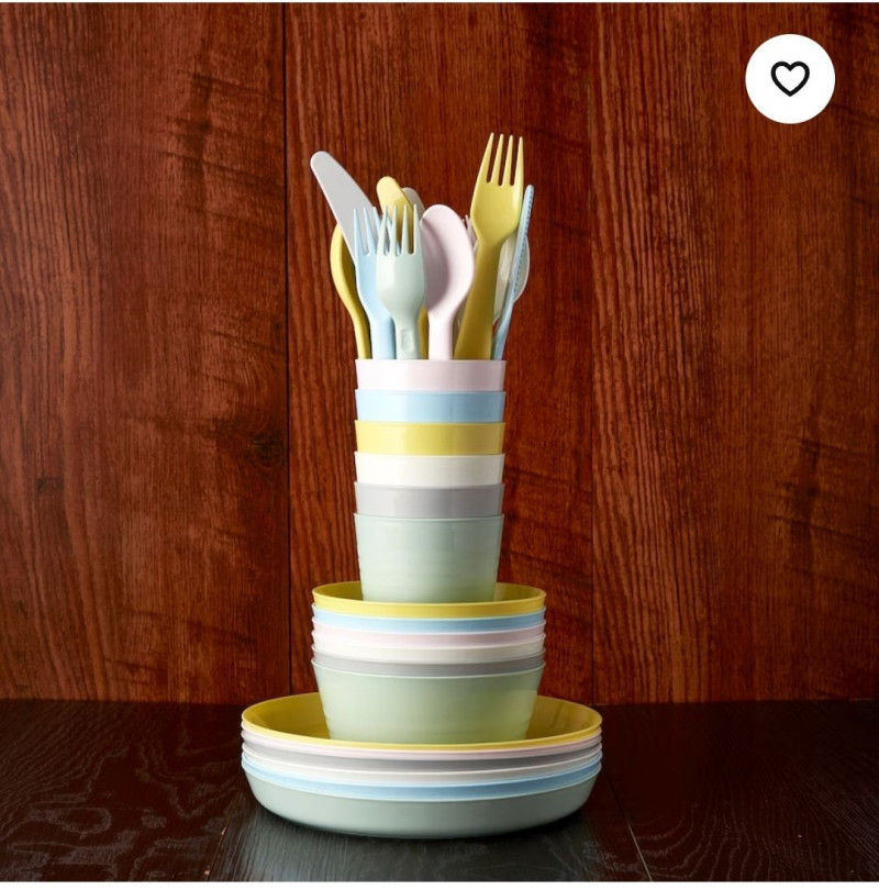 набор стаканов IKEA, KALAS, разноцветные 6 шт — 5