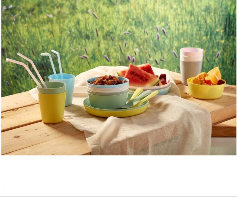 набор стаканов IKEA, KALAS, разноцветные 6 шт — 2