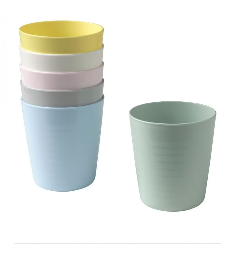 набор стаканов IKEA, KALAS, разноцветные 6 шт — 1