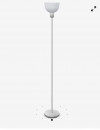 светильник напольный Икеа Hektogram 176 см серебристый, миниатюра — 1