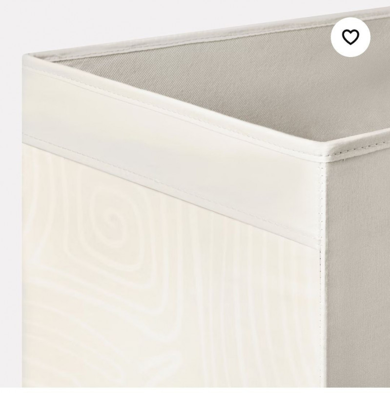 Органайзер, коробка для хранения Икеа, Дрона, белая, 33х38х33 — 3