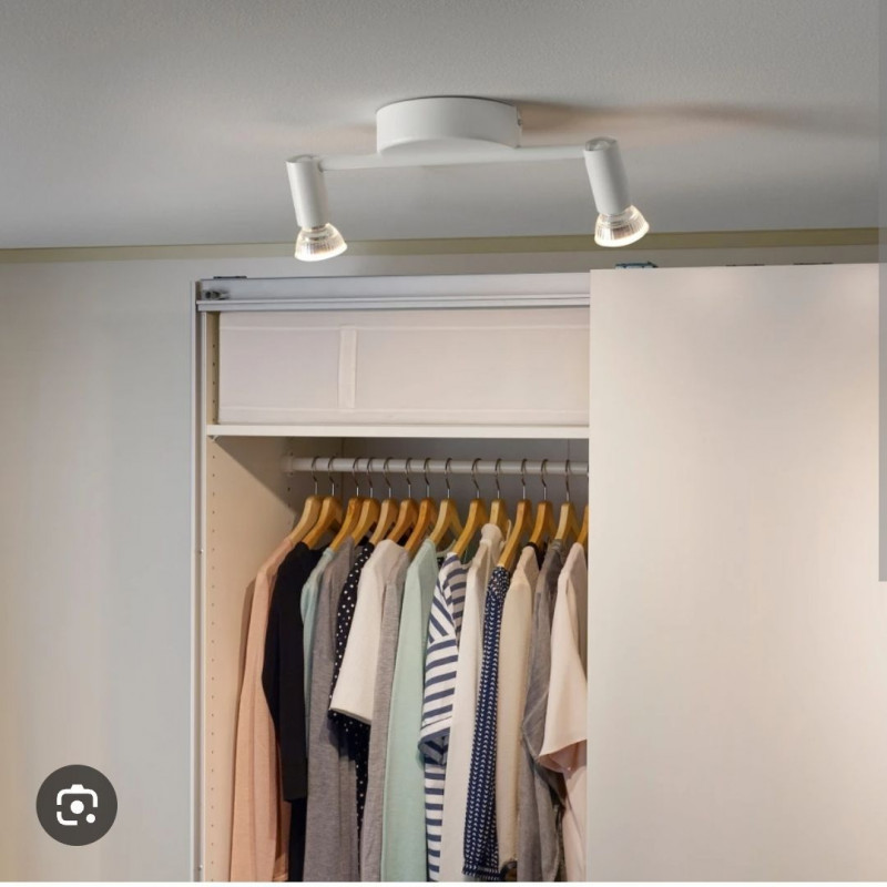 светильник потолочные Ikea, Krusnate, с двумя софитами — 2