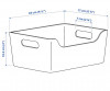 коробка для хранения Ikea, Variera 34x24 см, миниатюра — 5
