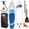 надувная двухслойная доска SUP F2 AXXIS blue 11.6, 2024 с веслом, сумкой, насосом, миниатюра — 1