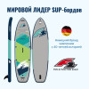 надувная двухслойная доска SUP F2 Strato green 11.5 2024 с веслом, сумкой, насосом, миниатюра — 4