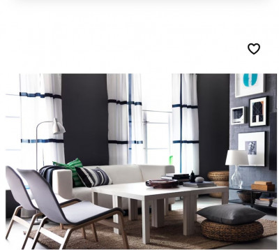 Светильник напольный Икеа, Lersta, серебристый