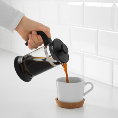 кофе пресс ,заварочный чайник, IKEA, UPPHETTA 0.4 л