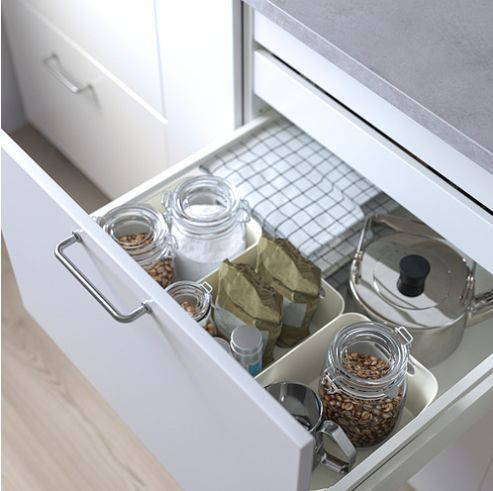 коробка для хранения Ikea, UPPDATERA 24x17 см ,белая — 4