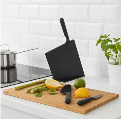 набор ножей Ikea, Jamfora с подставкой 33,28,19 см