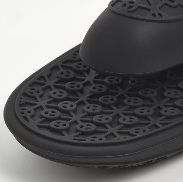 Рукавица силиконовая-прихватка Икеа темно серая — 6