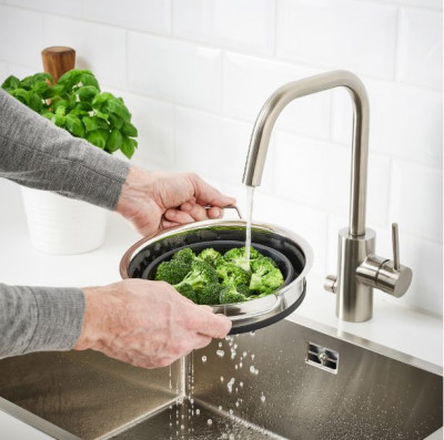 дуршлаг складной Икеа KLOCKREN, 24 см , 5 литров