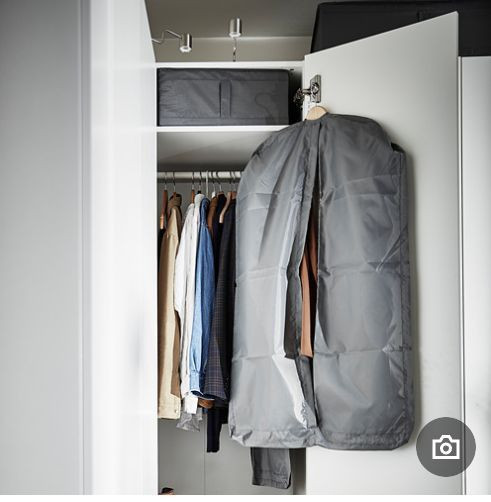 органайзер для вещей, коробка для хранения Ikea,Skubb 43x53x19, темно-серая — 4