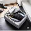 органайзер для вещей, коробка для хранения Ikea,Skubb 43x53x19, темно-серая, миниатюра — 1