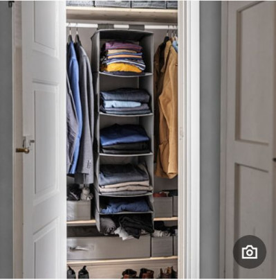 органайзер, коробка для хранения обуви Ikea,Skubb 4 шт.34х22х16, темно-серая