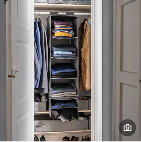 органайзер, коробка для хранения обуви Ikea,Skubb 4 шт.34х22х16, темно-серая — 4