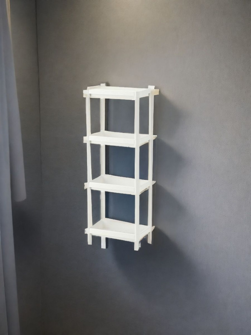 стеллаж в ванную комнату Икеа Vesken 37х23х101 — 3