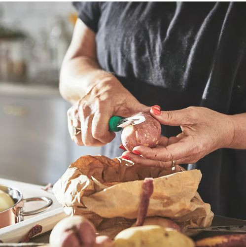 Нож для очистки овощей, овощечитска-картефелечистка Икеа, Уппфилд — 4