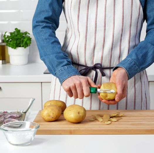 Нож для очистки овощей, овощечитска-картефелечистка Икеа, Уппфилд — 5