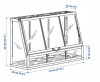 Мини теплица 45 см Икеа Akerbar, миниатюра — 5