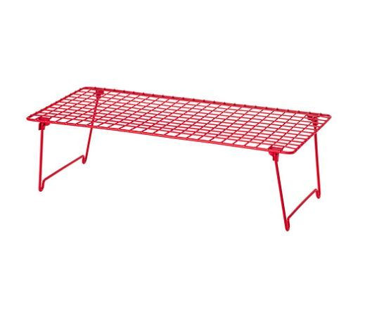 обувница Ikea металлическая, Грейзиг красная — 1