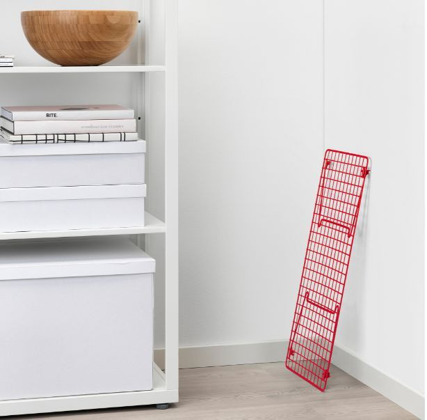 обувница Ikea металлическая, Грейзиг красная — 3