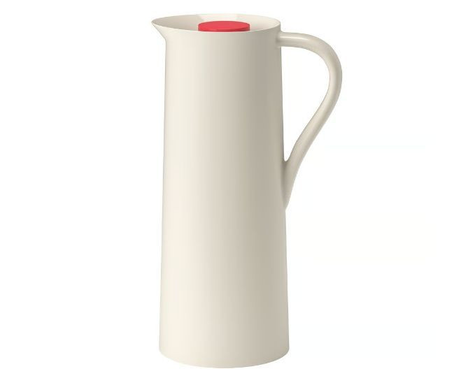 Термос Икеа, Behovd, 1 , литр, 30 см, со стеклянной колбой бежевый — 1